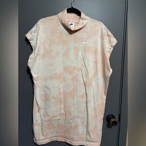 Nike Women's Soft Peach Muscle sweatshirt dress